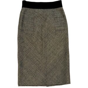 Diane von Furstenberg Adame Wool Check Pencil Skirt